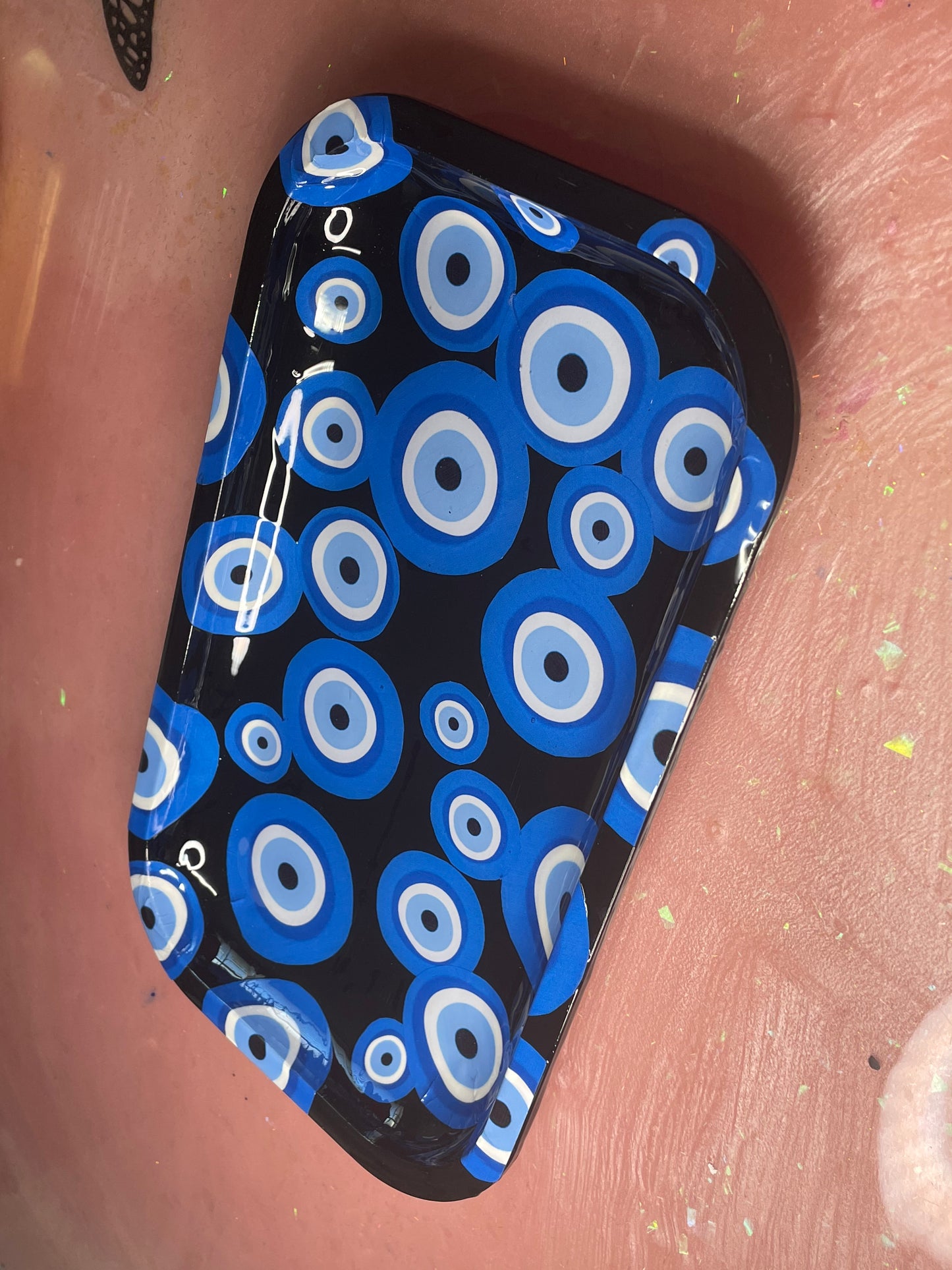 Evil eye 🧿 rolling tray