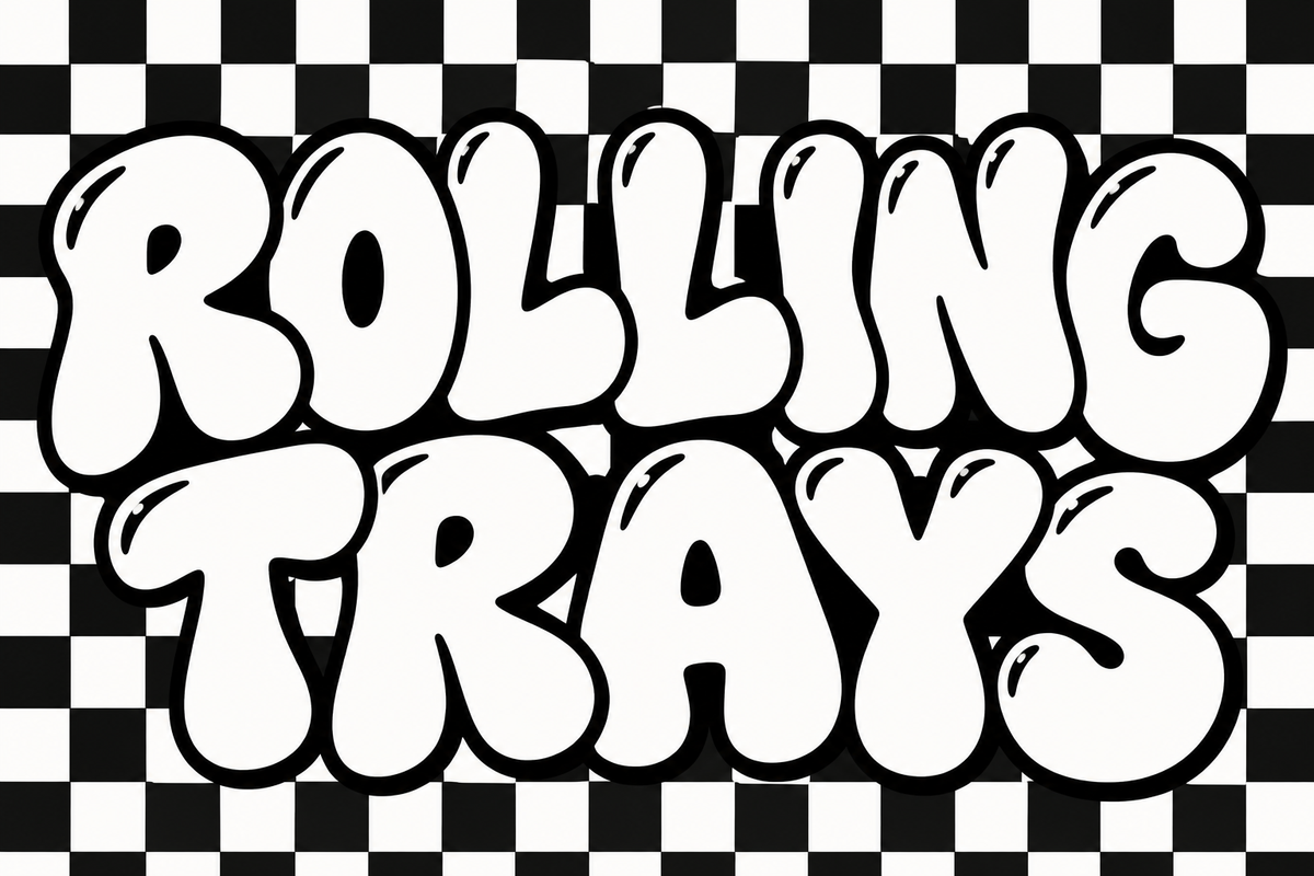 Rolling trays